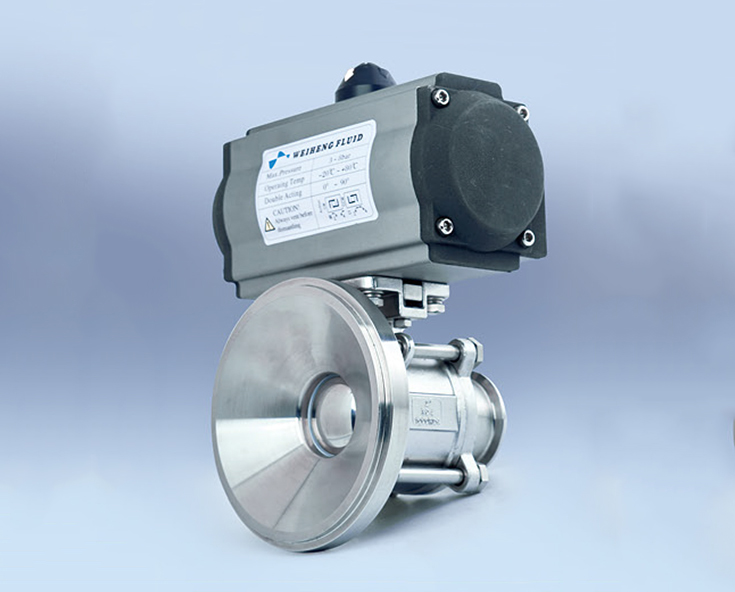 Pneumatic Tank Bottom Ball Valve
